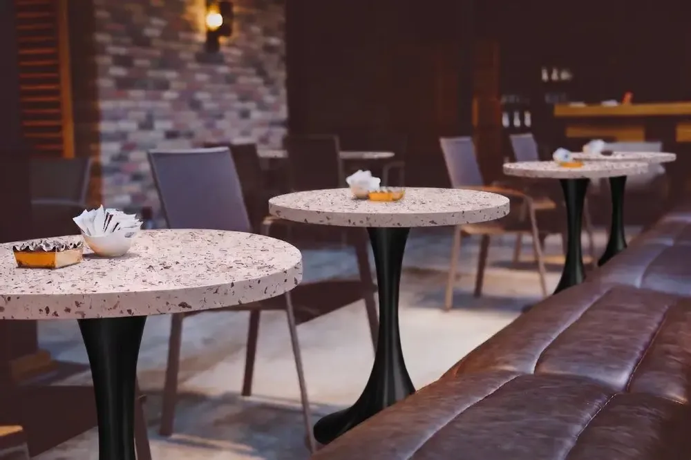 Indoor floor coverings - Vine wood terrazzo - LES PRINCES SARMENTS
