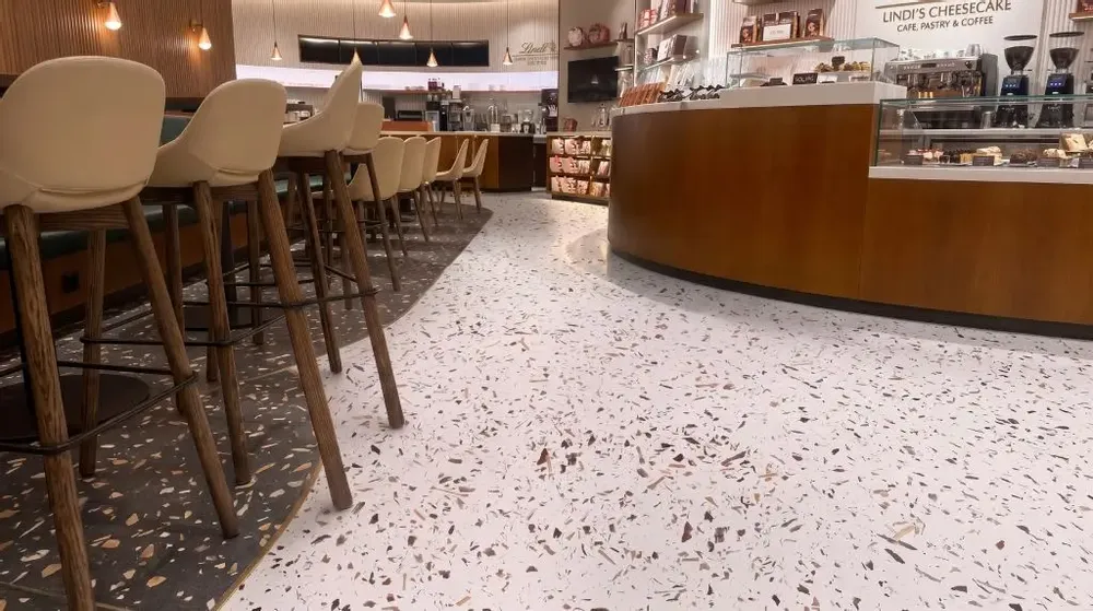 Indoor floor coverings - Vine wood terrazzo - LES PRINCES SARMENTS