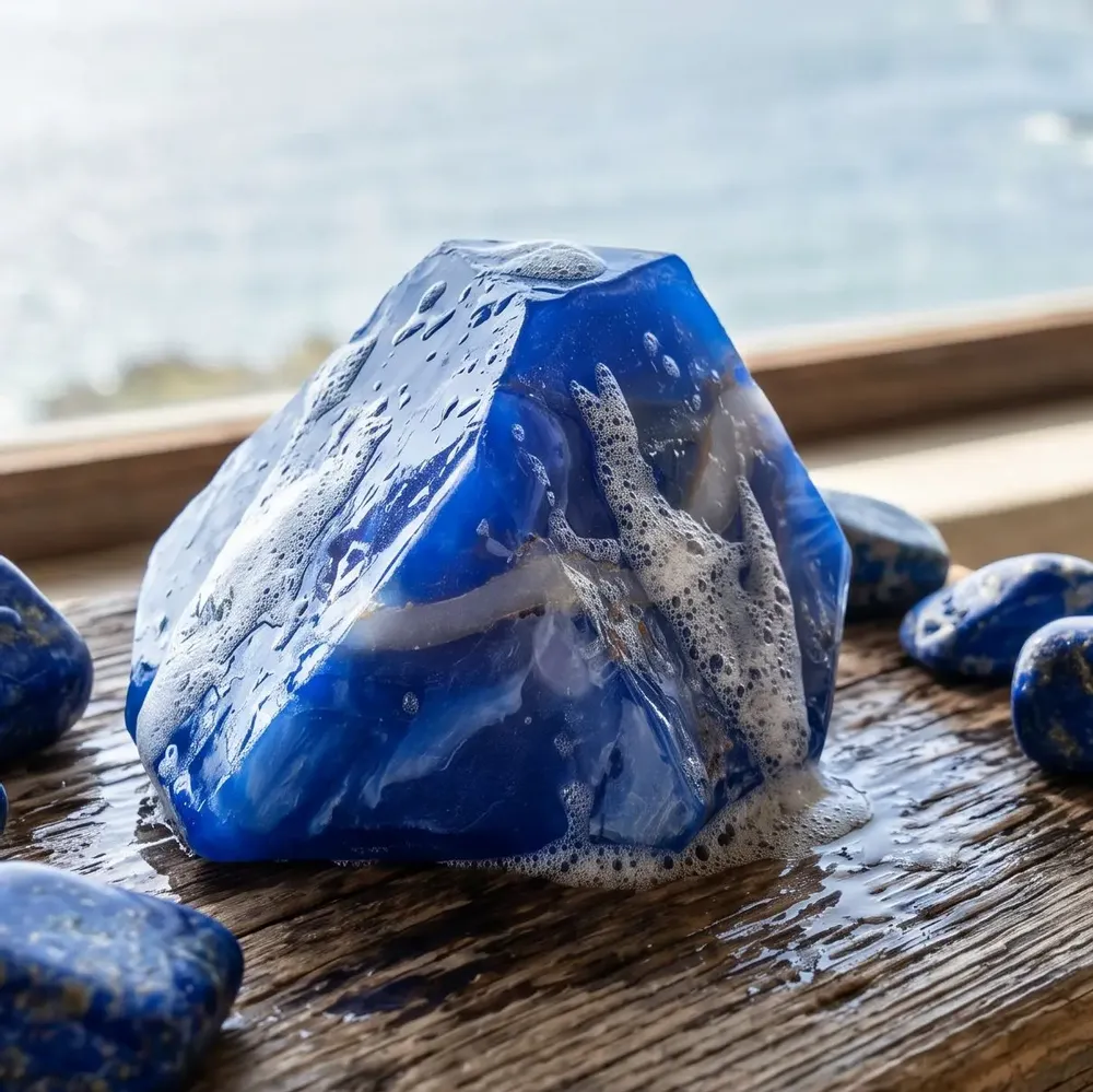 Savons - Savon SoapRocks Lapis Lazuli 170 gr - SOAPROCKS