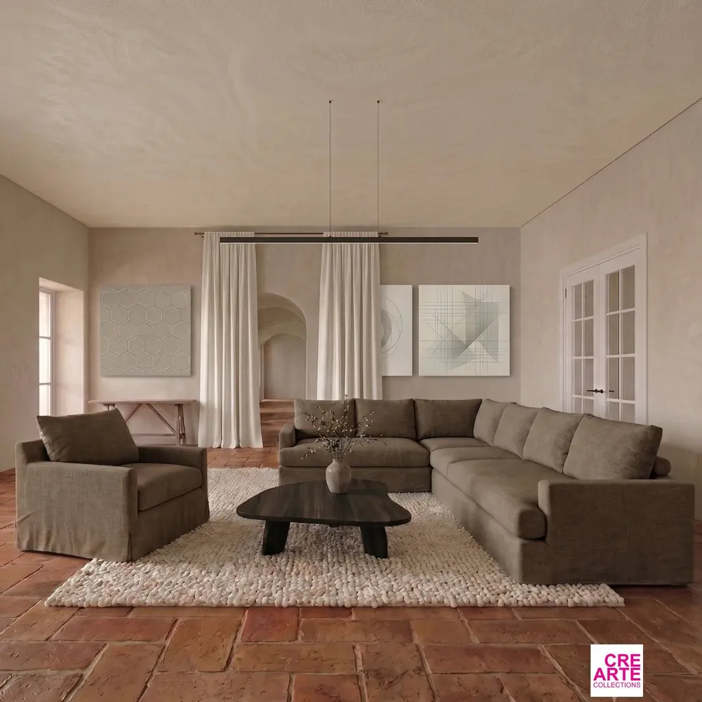 Canapés pour collectivités - Saona Large|Canapé déhoussable - CREARTE COLLECTIONS