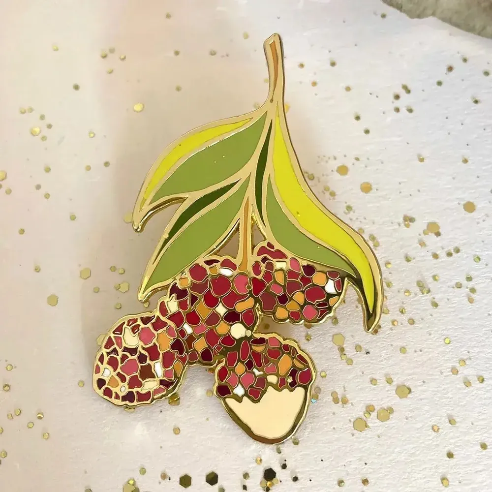Brooches - Broche Les Letchis - POP ET SES FRÈRES
