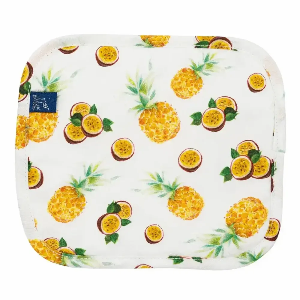 Kids accessories - Washcloth - Pineapple and Passion Fruit - POP ET SES FRÈRES