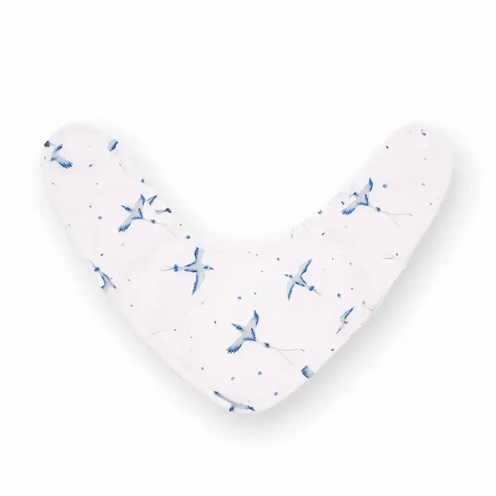 Kids accessories - Bandana Bib - The White-tailed Tropicbird - POP ET SES FRÈRES