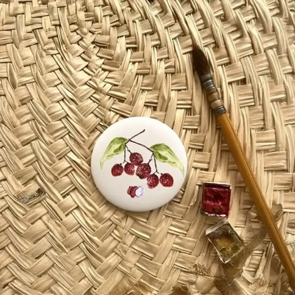 Children's decorative items - Magnet les Letchis - POP ET SES FRÈRES