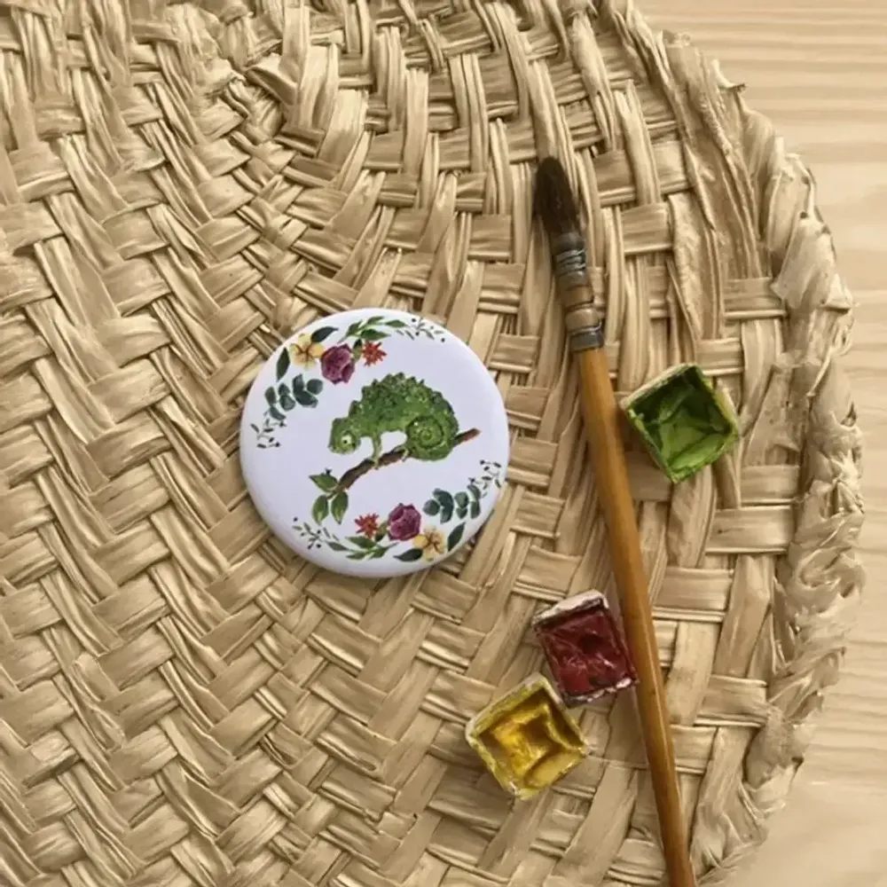 Children's decorative items - Magnet L'Endormi et les Fleurs - POP ET SES FRÈRES
