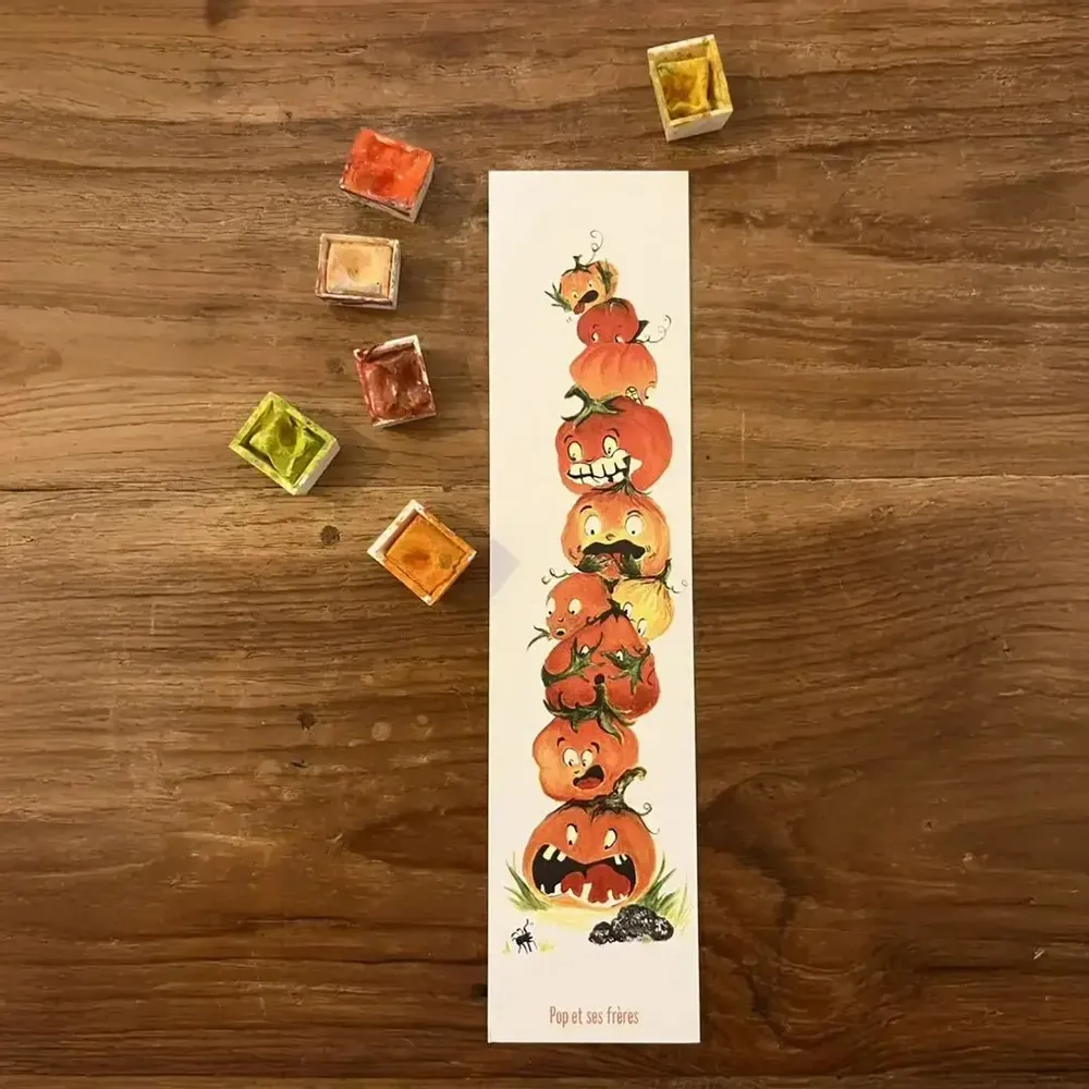 Card shop - Bookmark - Les Citrouilles - POP ET SES FRÈRES