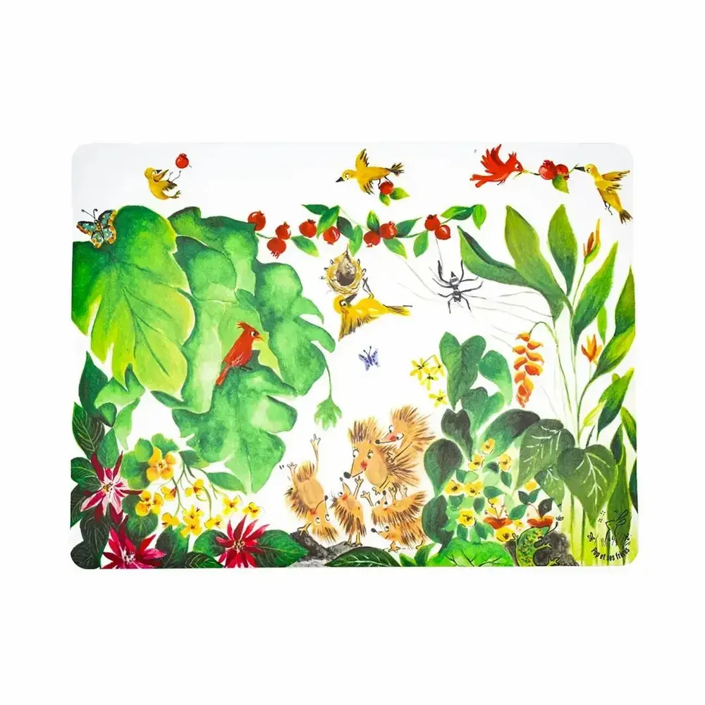 Children's mealtime - Placemat - La cueillette Des Goyaviers - POP ET SES FRÈRES