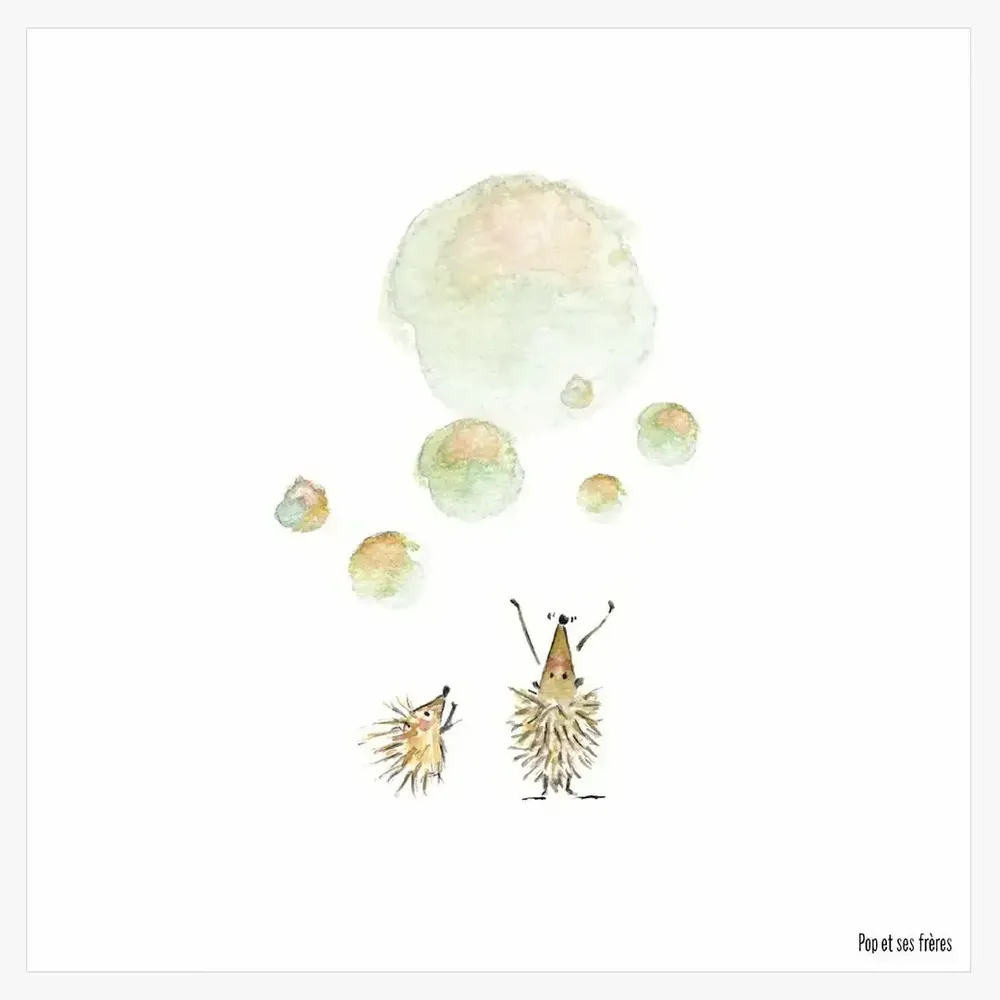 Poster - Poster - Les Tangues et les Bulles - POP ET SES FRÈRES