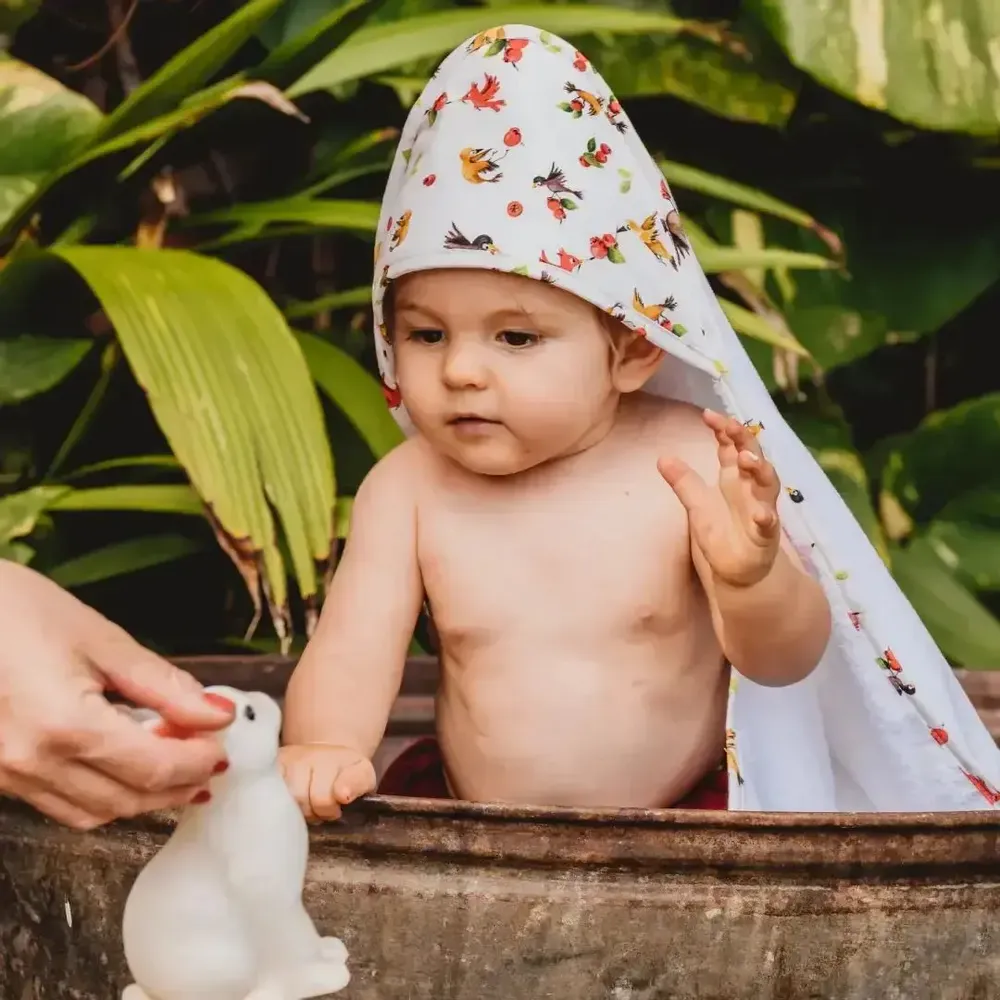Kids accessories - Bath Time - Birds and Guava Trees - POP ET SES FRÈRES