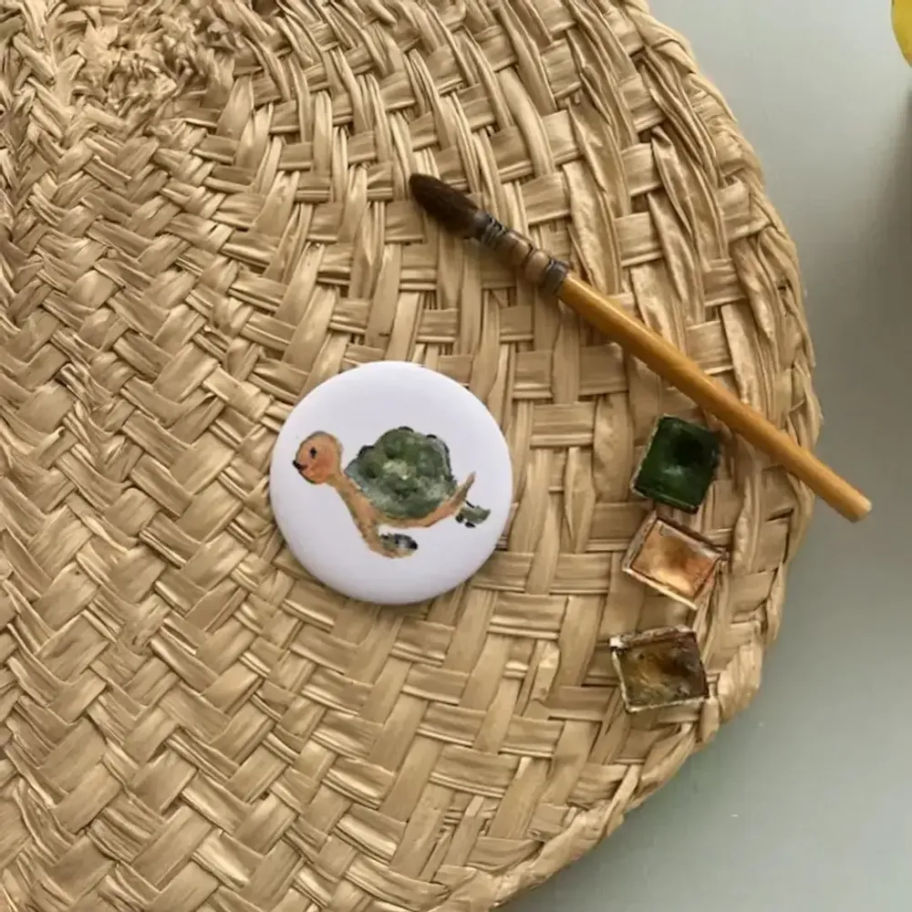 Objets déco enfant - Magnet La Petite Tortue - POP ET SES FRÈRES