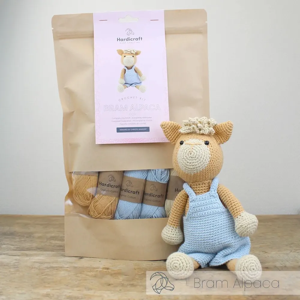 Loisirs créatifs pour enfant - Bram Alpaca - Kit de crochet - HARDICRAFT