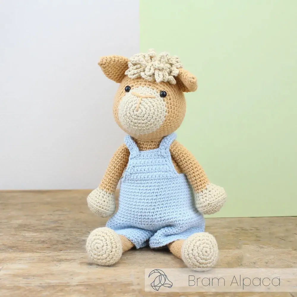 Loisirs créatifs pour enfant - Bram Alpaca - Kit de crochet - HARDICRAFT