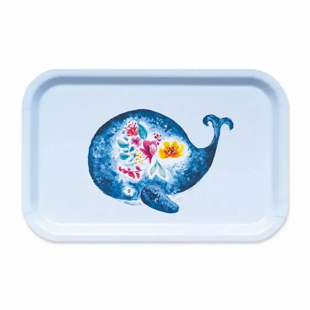 Repas pour enfant - Plateau - La Baleine et les Fleurs - POP ET SES FRÈRES