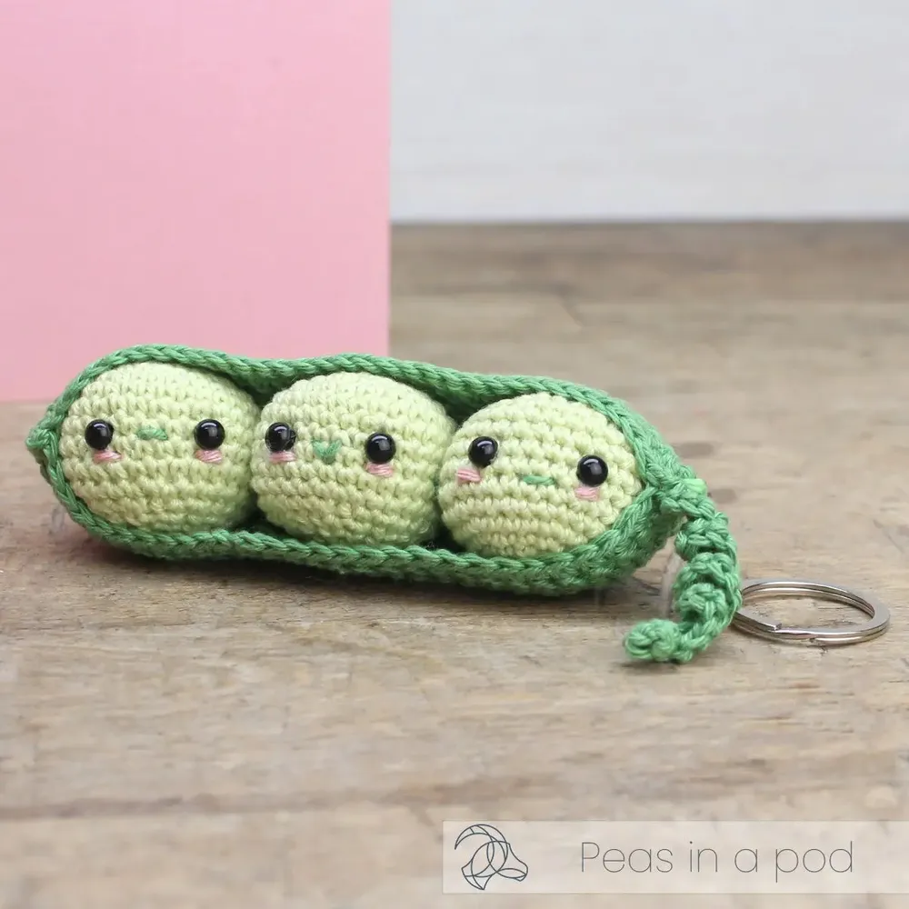 Loisirs créatifs pour enfant - Peas in a Pod - kit de crochet - HARDICRAFT