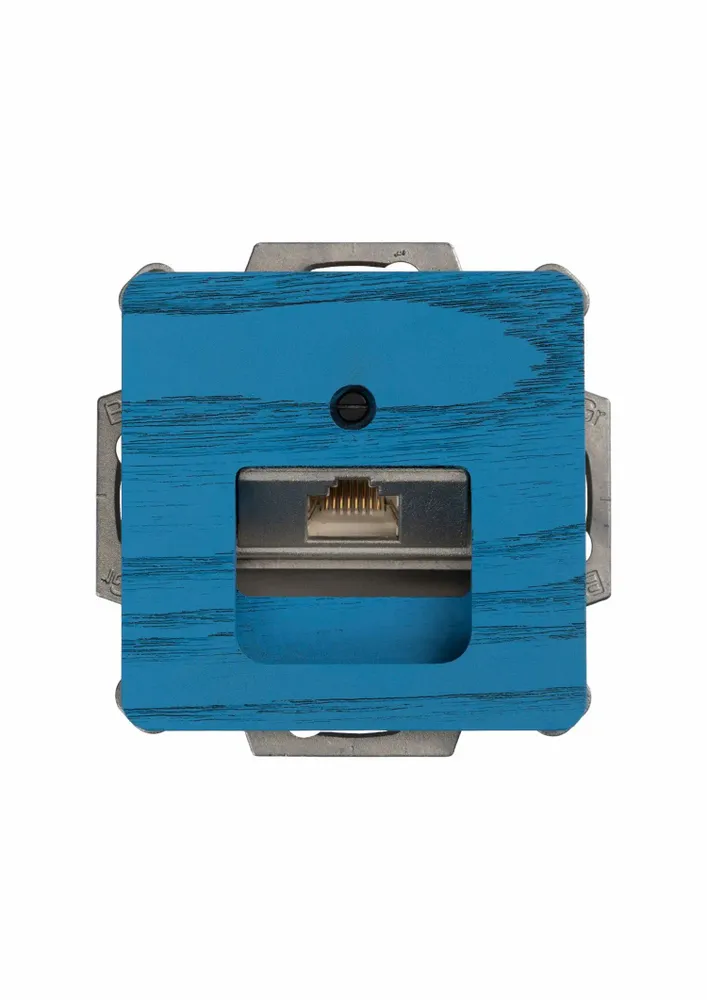 Office design and planning - Network product 1 x Cat. 6 / cat. 6A terminal - WEMEL WOOD