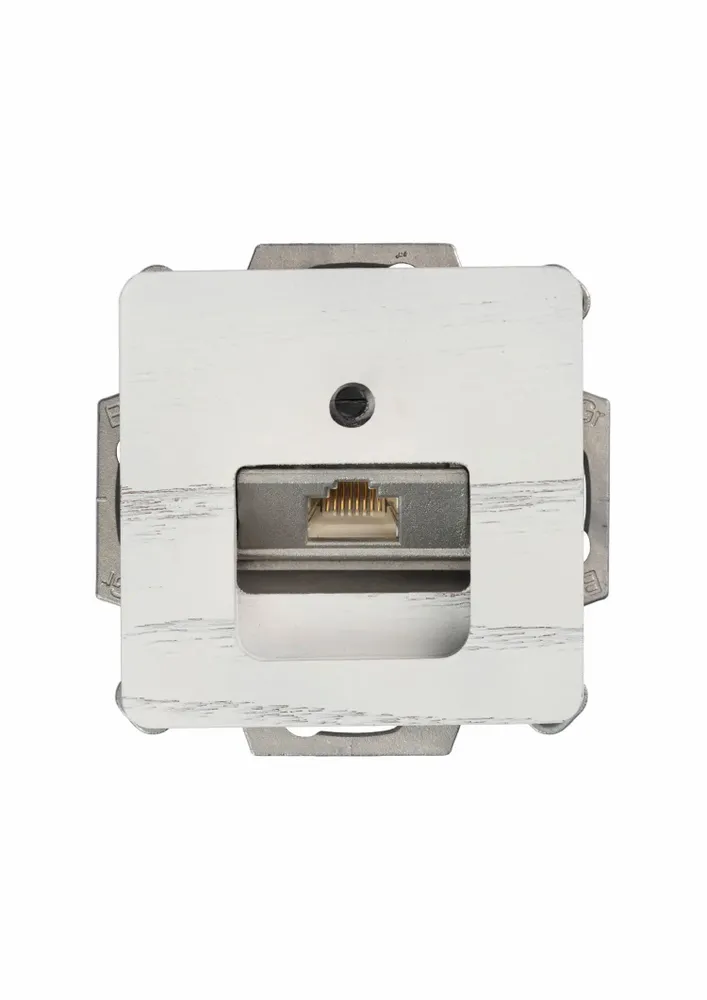 Office design and planning - Network product 1 x Cat. 6 / cat. 6A terminal - WEMEL WOOD