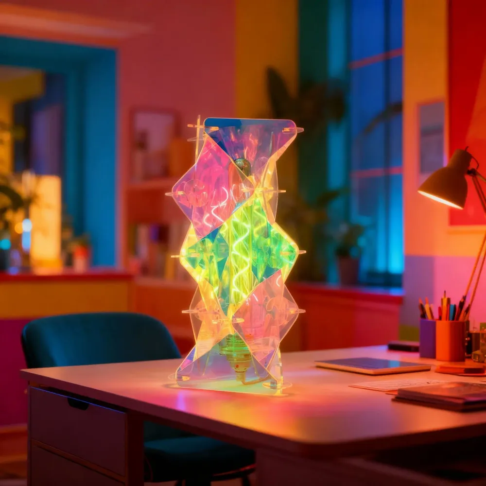 Table lamps - Iridescent Trinity - ARTDECORIS