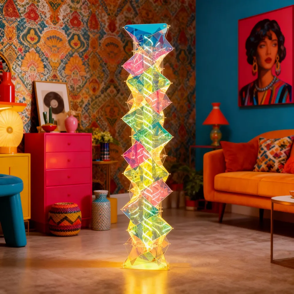 Lampadaires - Monolithe irisé - ARTDECORIS
