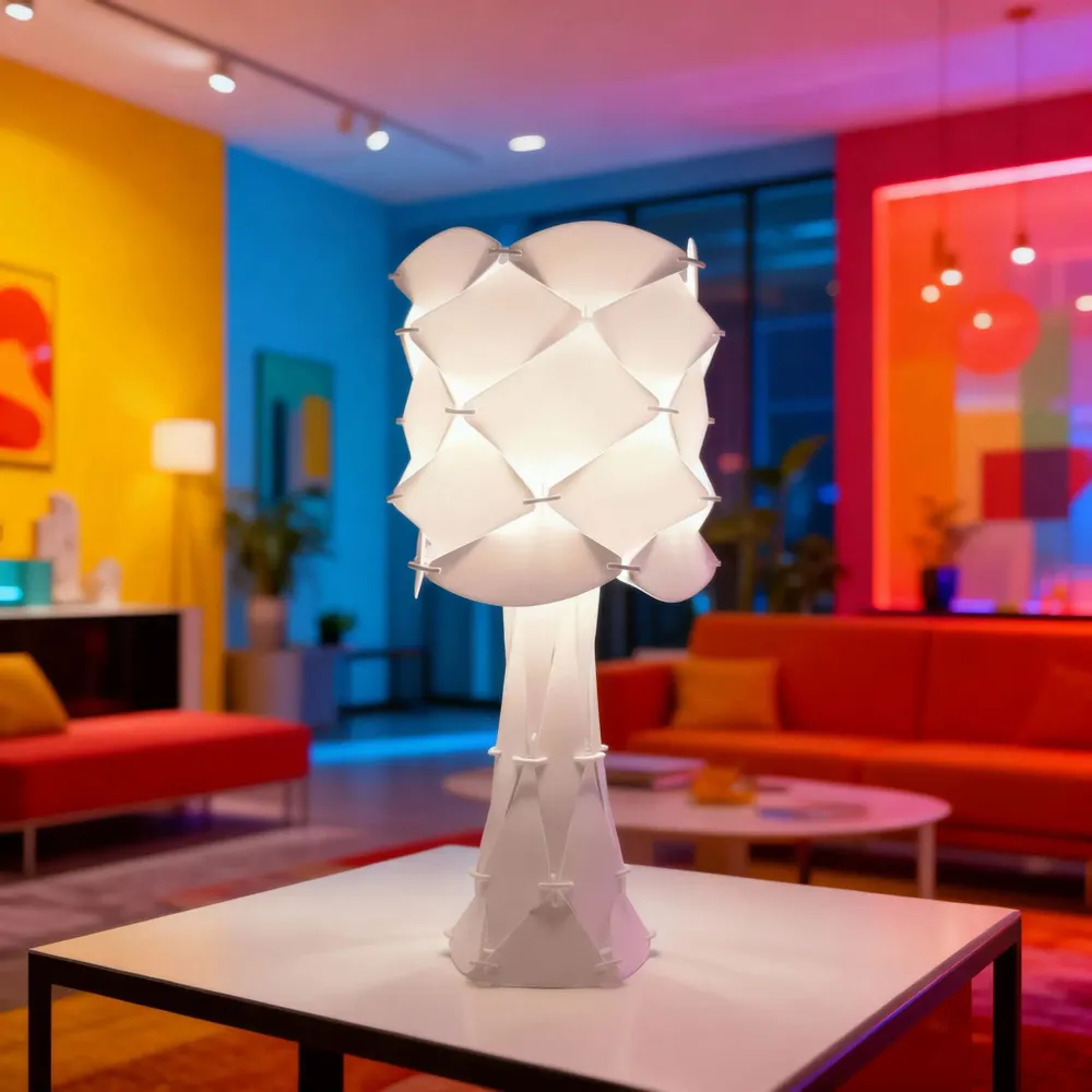 Lampes de bureau  - Kaléidoscope blanc doux - ARTDECORIS