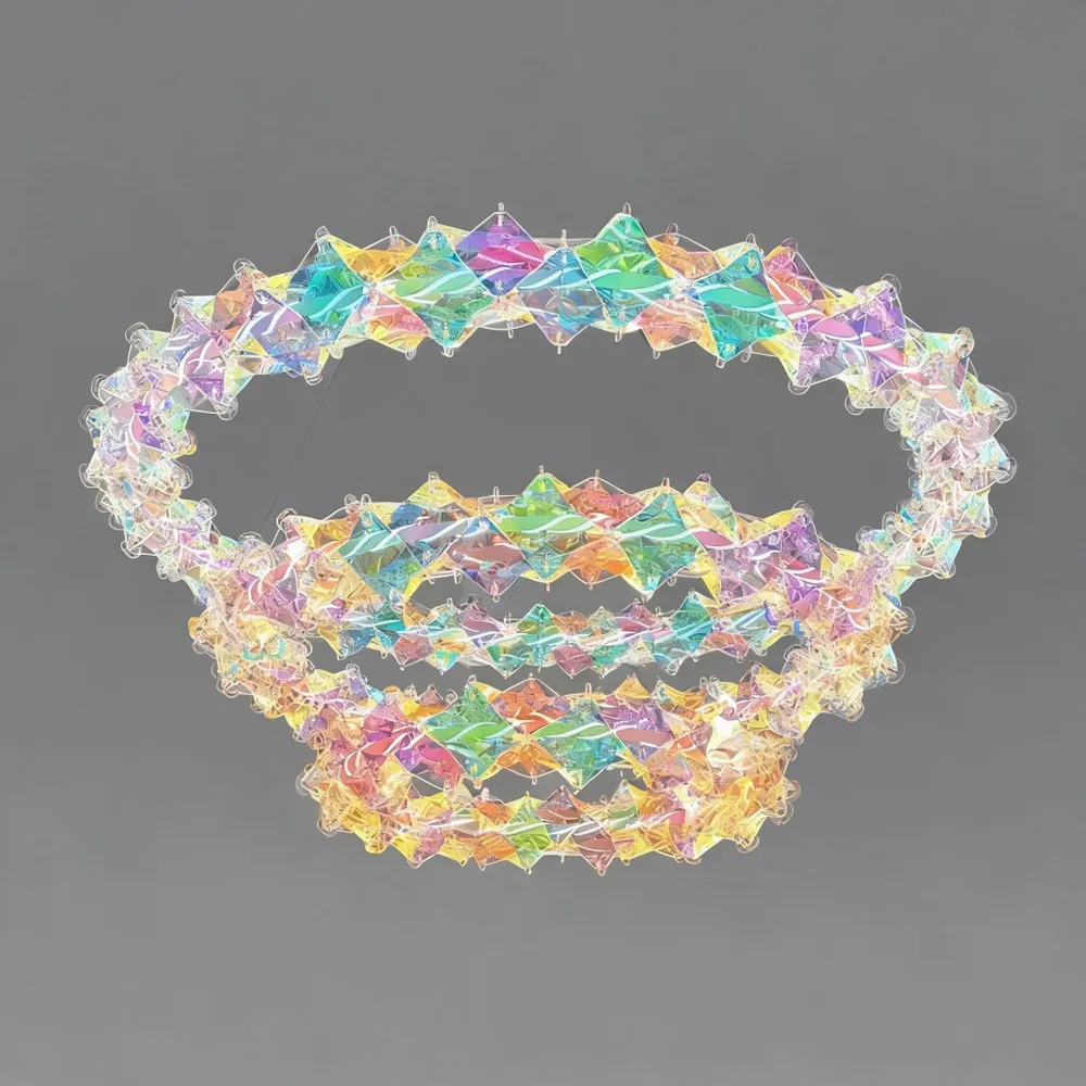Hanging lights - Iridescent Absolem - ARTDECORIS