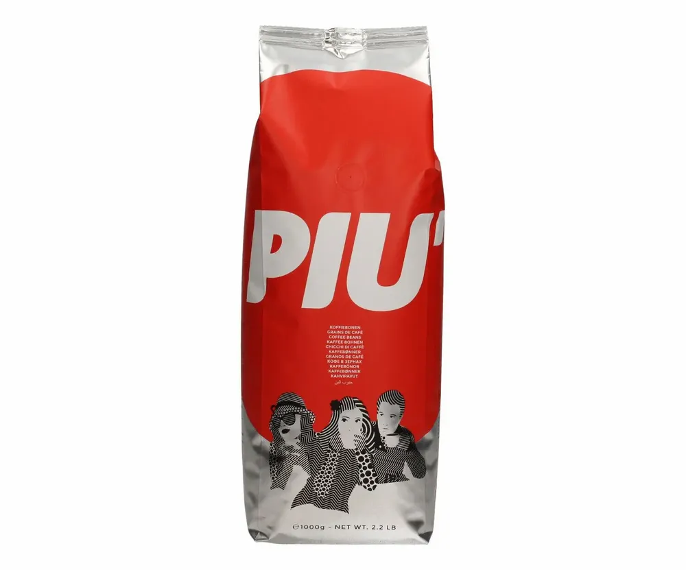 Café et thé - Caffè PIU' Classico en grains 1 kg - CAFFÈ PIU'