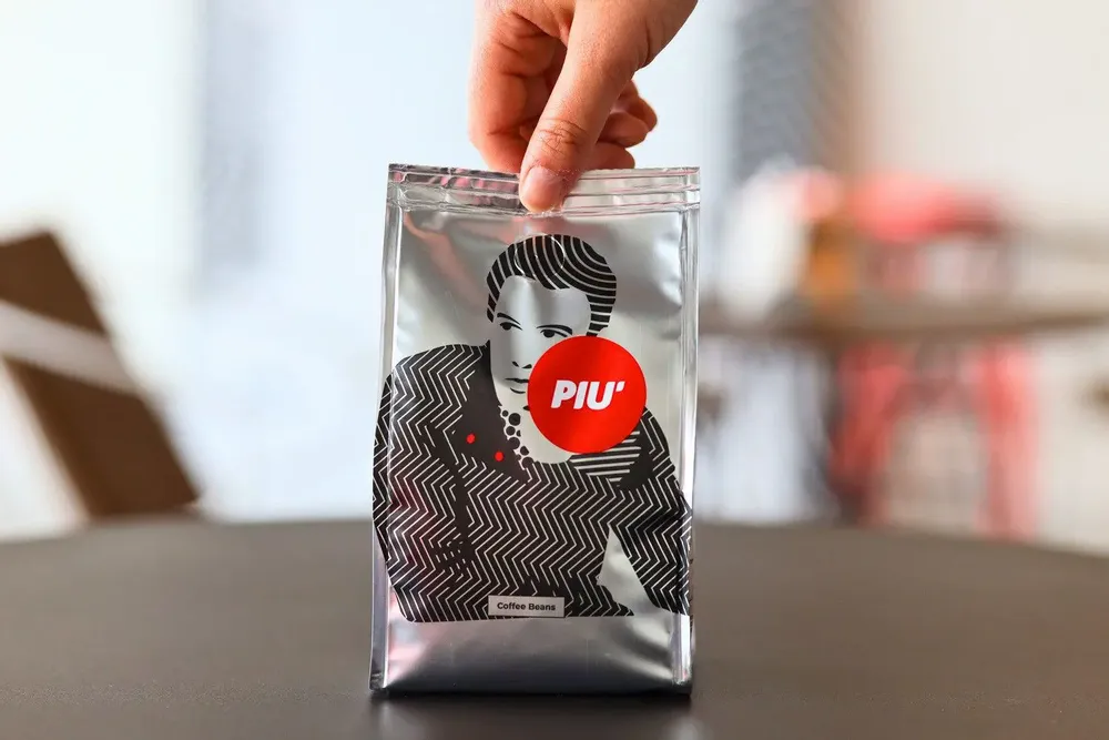 Café et thé - Caffè PIU' Classico en grains 250 gr - CAFFÈ PIU'