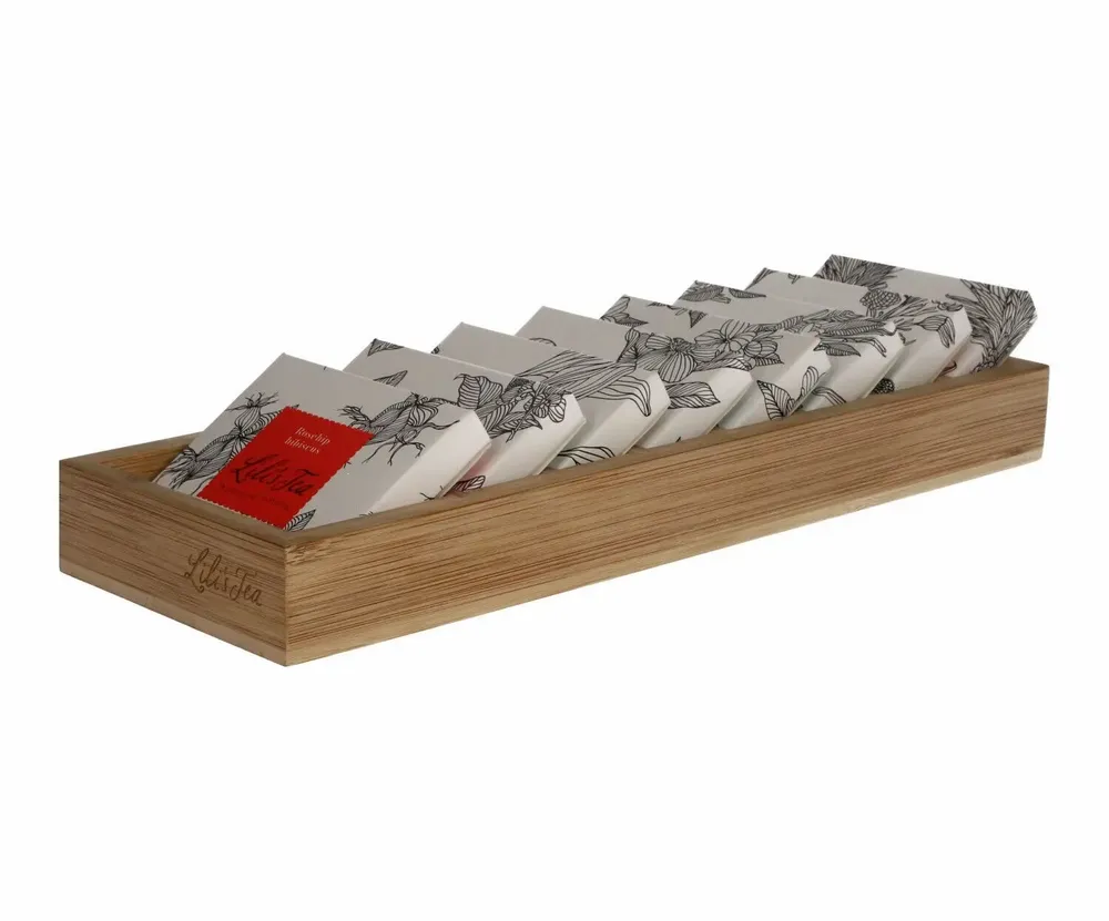Accessoires thé et café - Lili’s Tea Bamboo display tray - LILI'S TEA