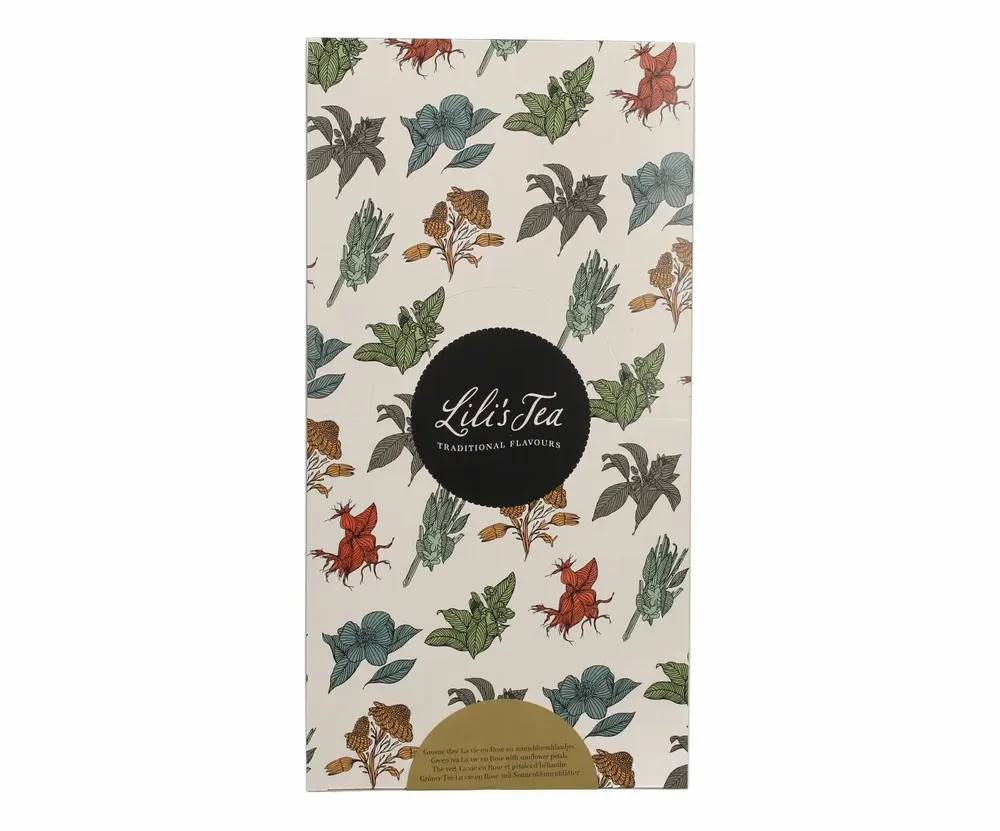 Coffee and tea - Lili’s Tea Green tea La Vie en Rose 48 pieces - LILI'S TEA
