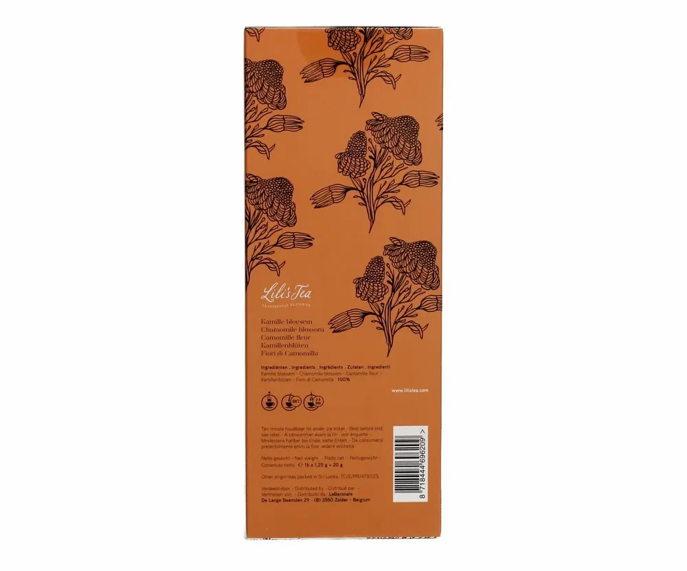 Café et thé - Lili's Tea Fleur de Camomille 16 pièces - LILI'S TEA