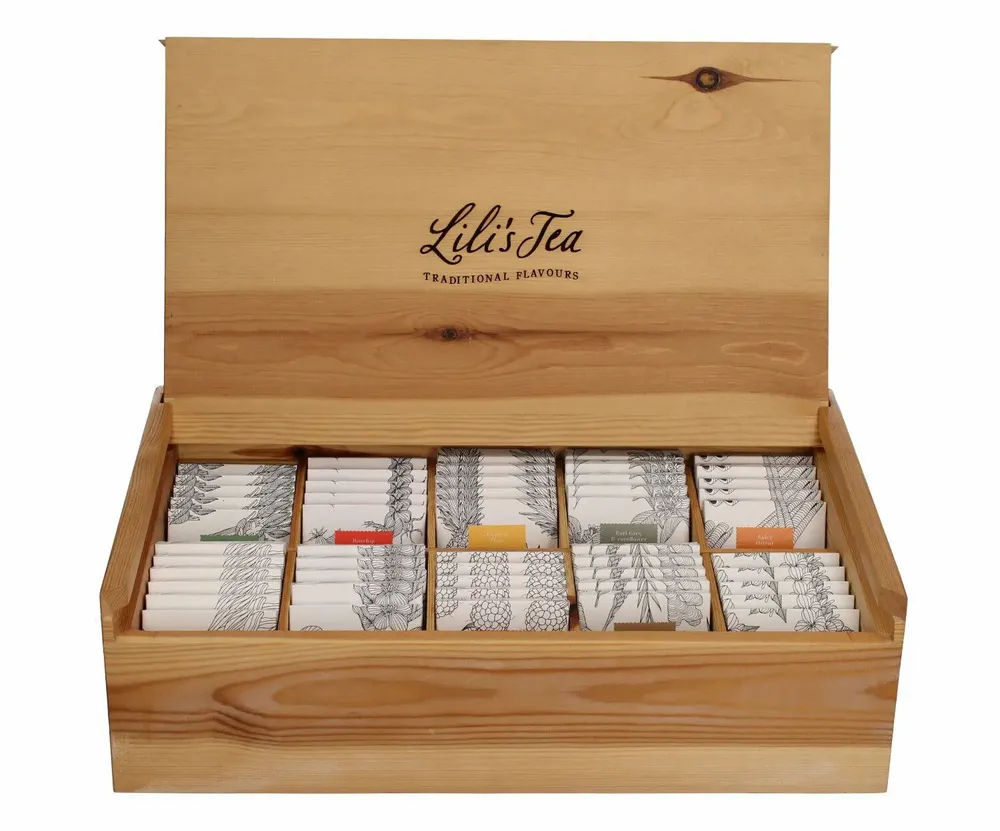 Accessoires thé et café - Lili's Tea boîte à thé en bois - LILI'S TEA
