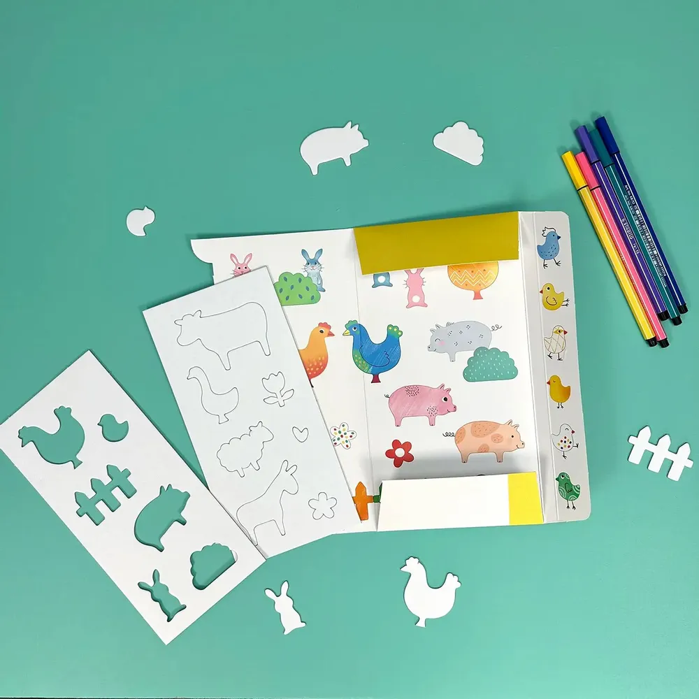 Loisirs créatifs pour enfant - COLORIAGES - PIROUETTE CACAHOUETE