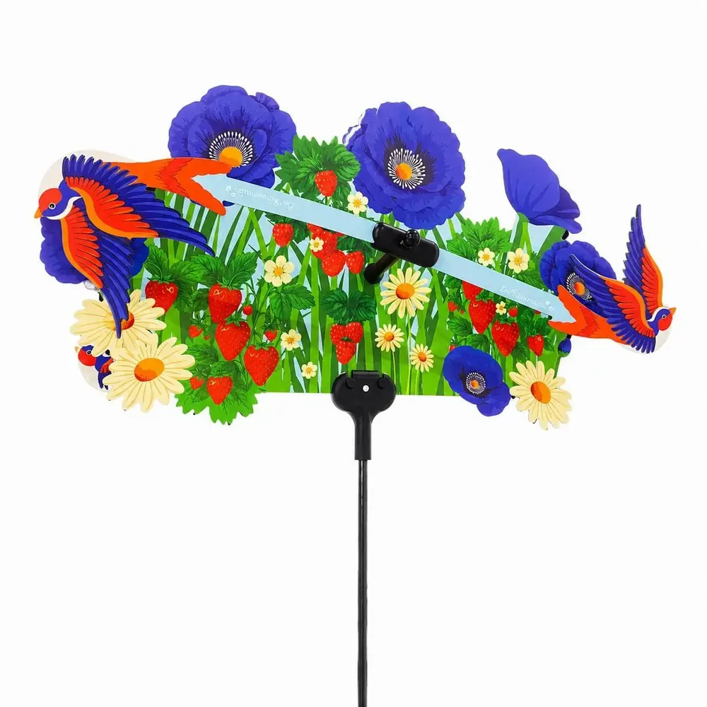 Accessoires de déco extérieure - Girouette Framboise Hardi - LES RITOURNAILES