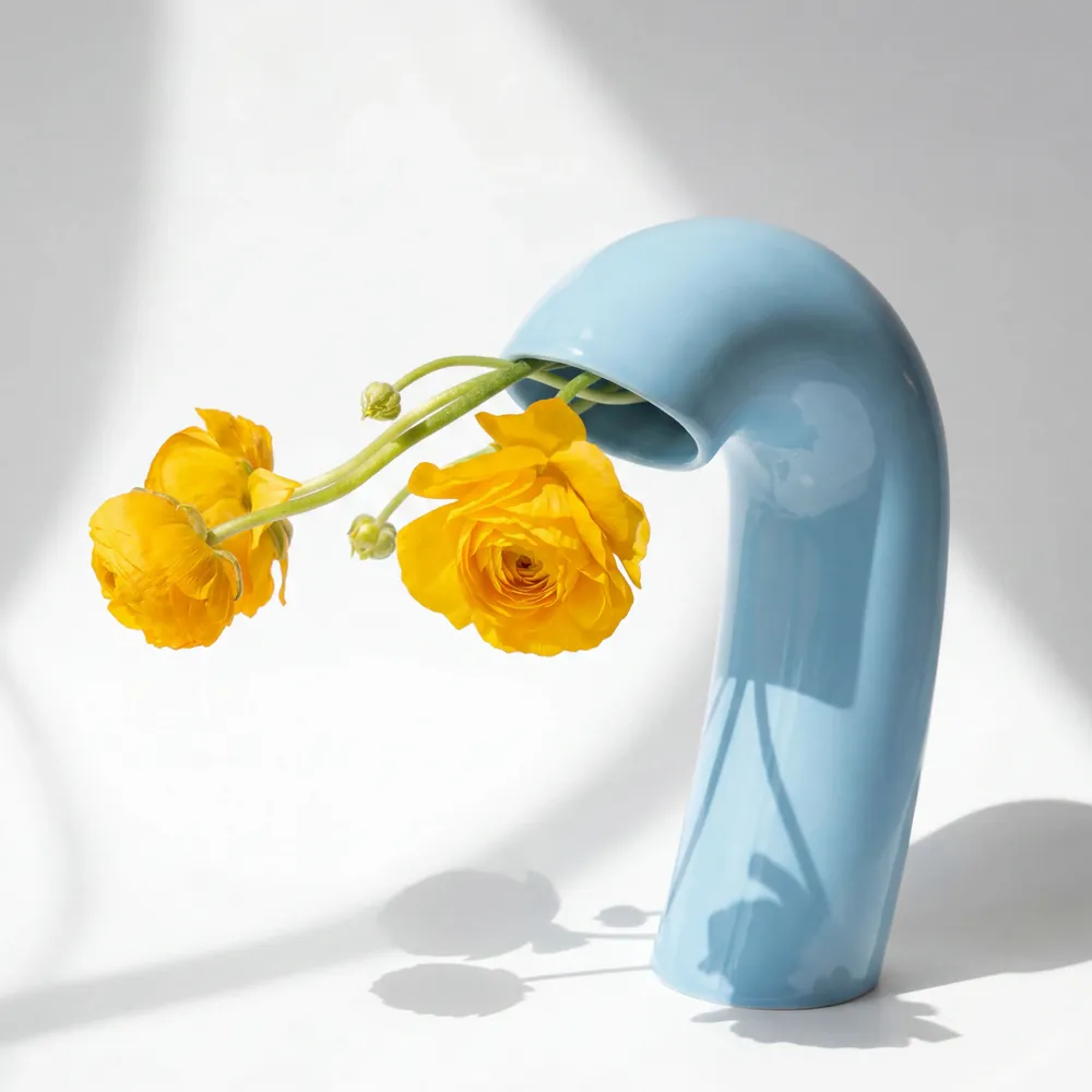 Vases - Vase VITA – Bleu Ciel - BIBAH