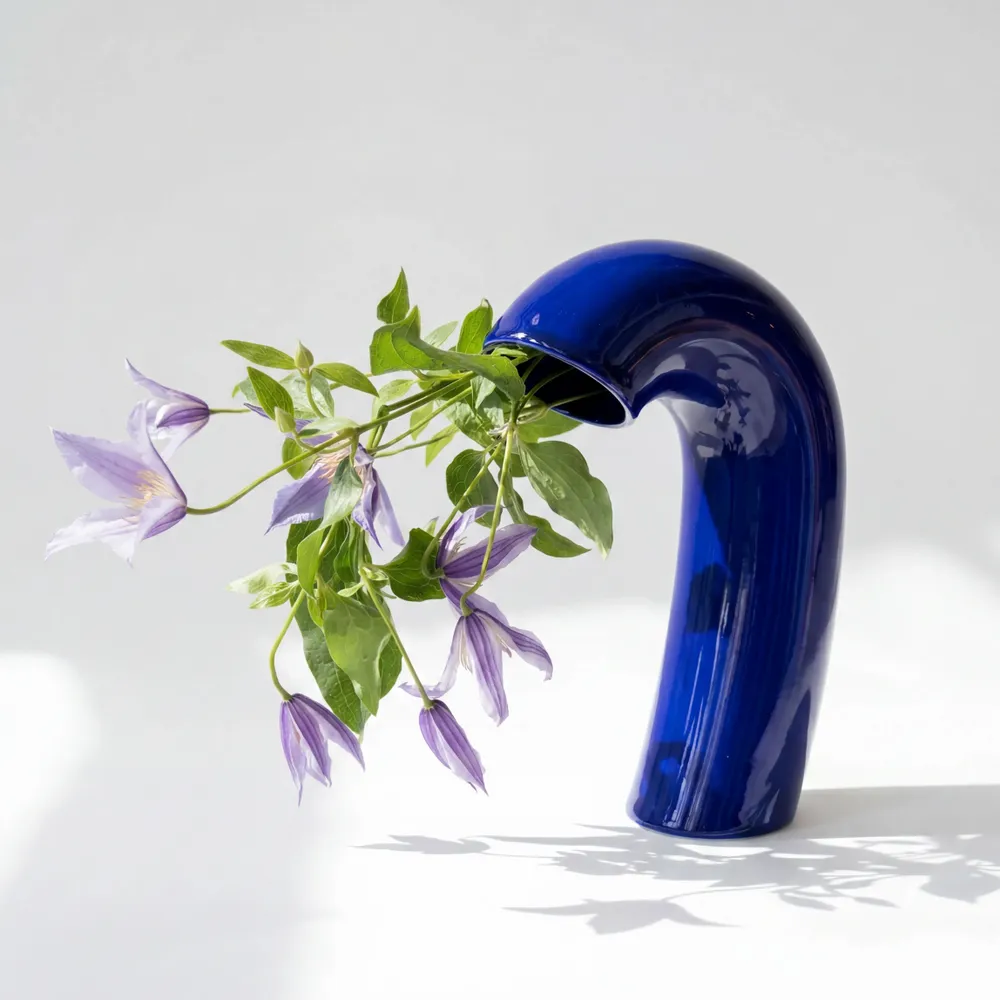 Vases - Vase VITA – Bleu Cobalt - BIBAH