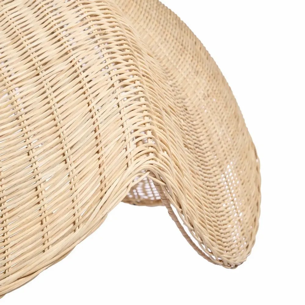 Hanging lights - The Wave Pendant - Natural - L - BAZAR BIZAR LIVING