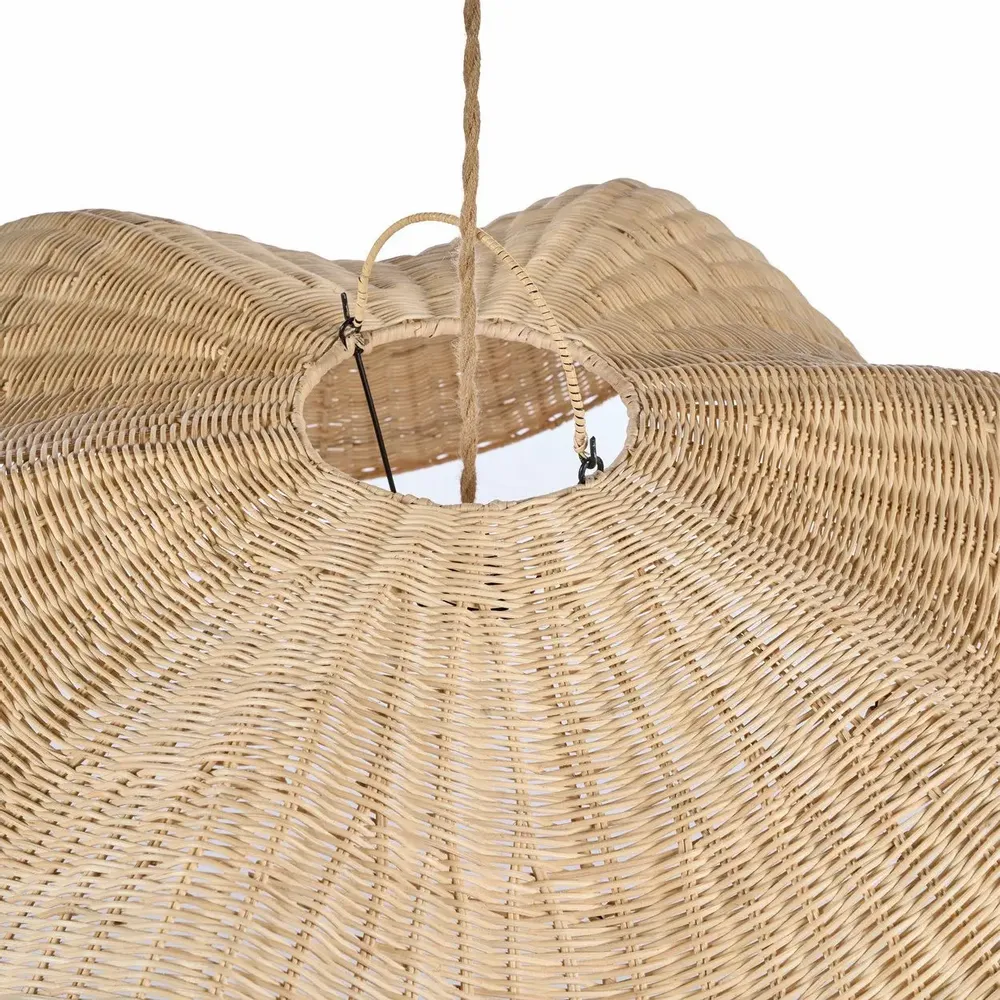 Hanging lights - The Wave Pendant - Natural - L - BAZAR BIZAR LIVING