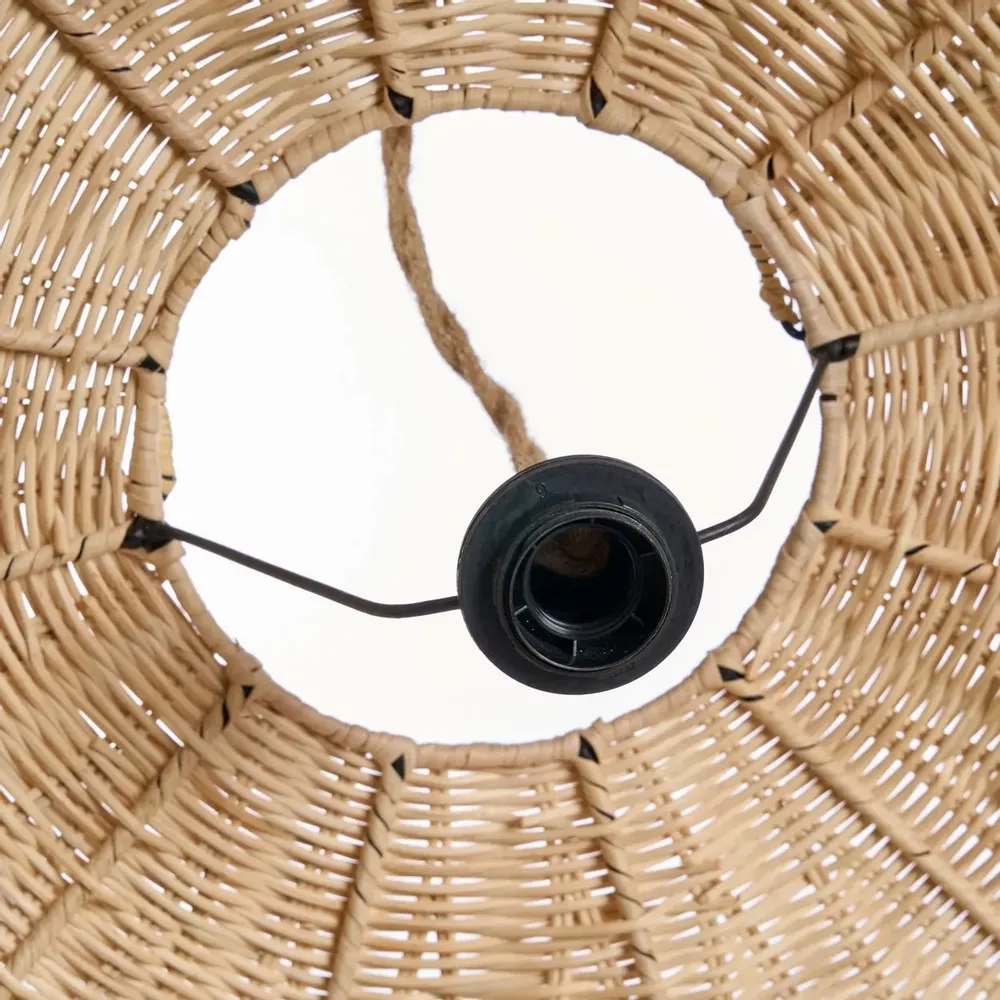 Hanging lights - The Wave Pendant - Natural - L - BAZAR BIZAR LIVING