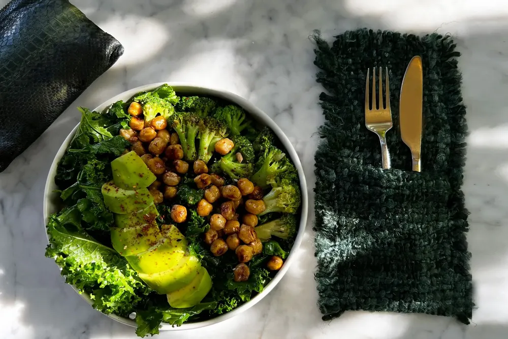 Table linen - The Oh My Gee Cutlery Holder - Forest Green - BAZAR BIZAR LIVING