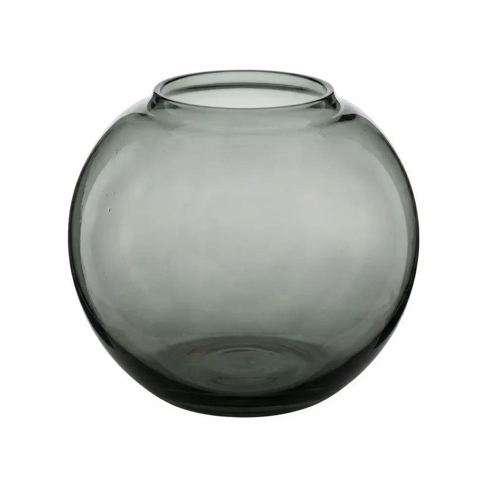 Vases - The Jacqueline Vase - Smokey Grey - BAZAR BIZAR LIVING