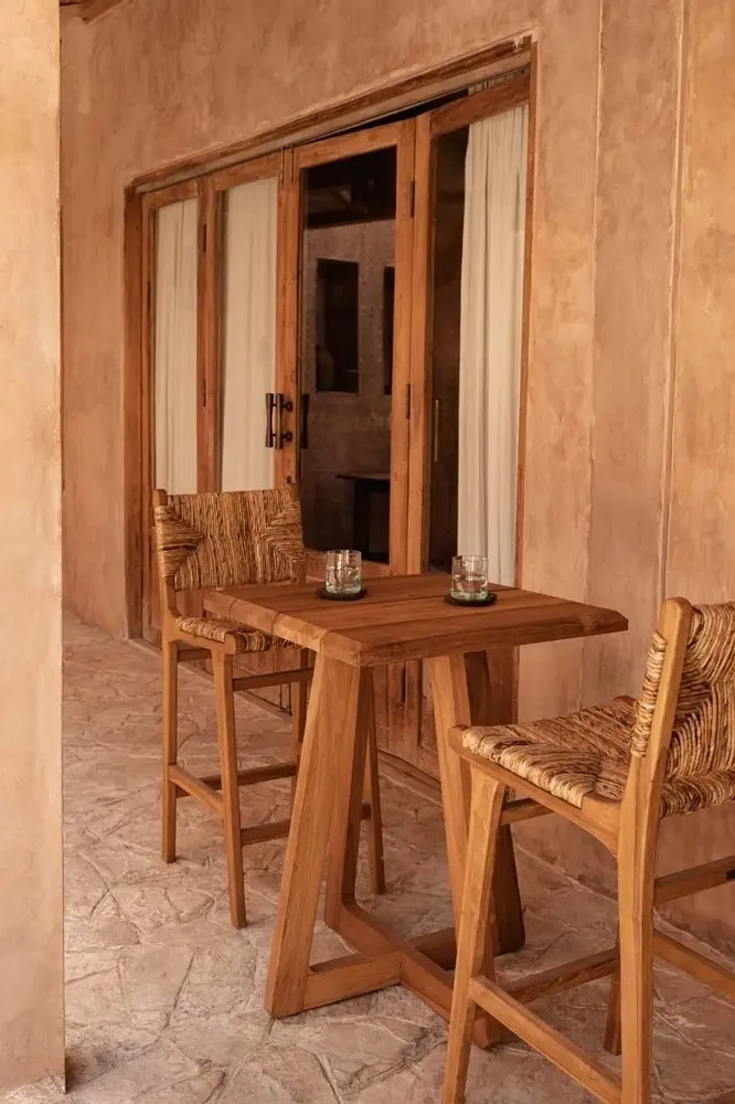 Other tables - The Cheers Bar Table - Natural - BAZAR BIZAR LIVING