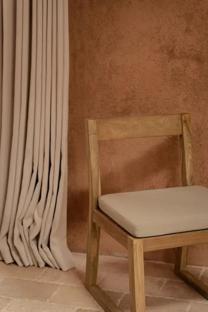 Chaises - La Chaise De Salle À Manger Linear - Gris Naturel - BAZAR BIZAR LIVING
