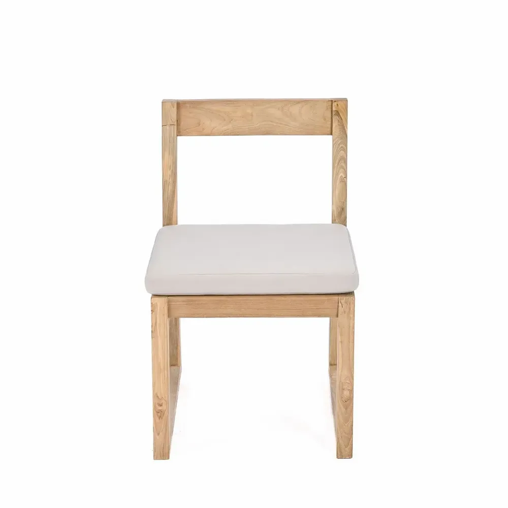 Chaises - La Chaise De Salle À Manger Linear - Gris Naturel - BAZAR BIZAR LIVING