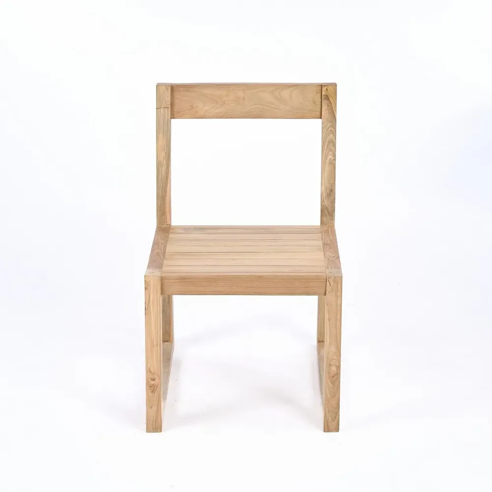 Chaises - La Chaise De Salle À Manger Linear - Gris Naturel - BAZAR BIZAR LIVING