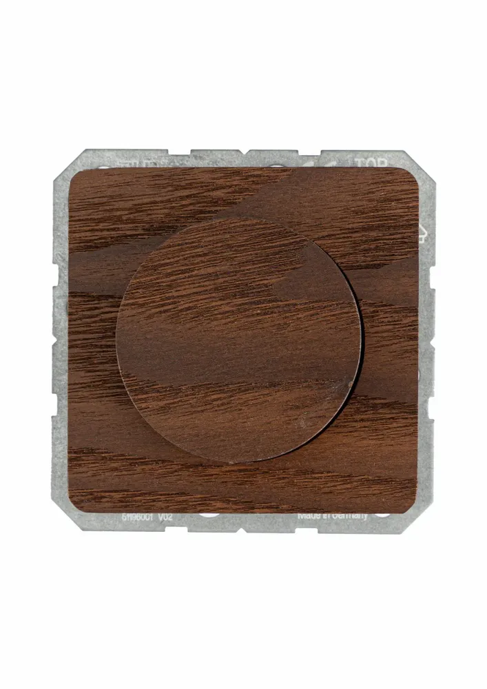 Ceiling lights - Rotary dimmer; 100 … 1000 W; GDE dimmer - WEMEL WOOD