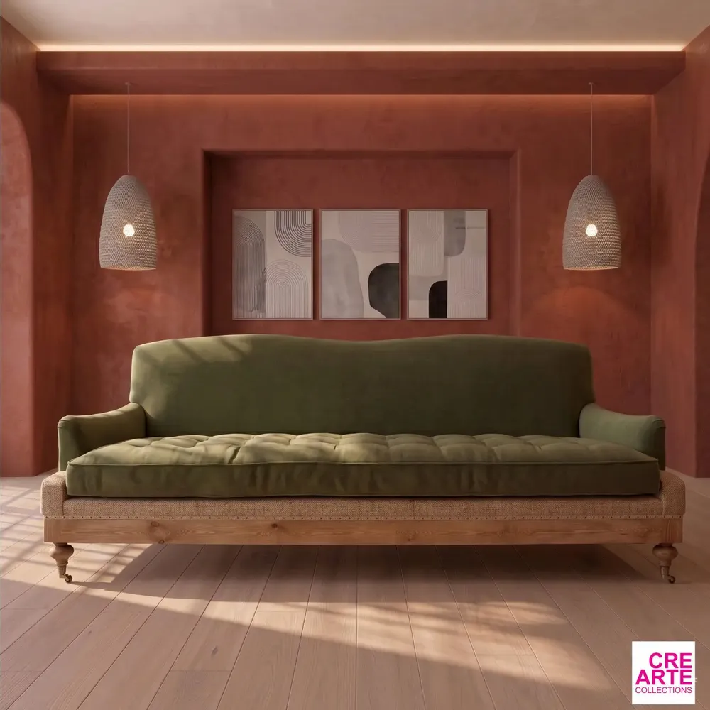 Canapés pour collectivités - Rufus Essence Green| Canapé - CREARTE COLLECTIONS