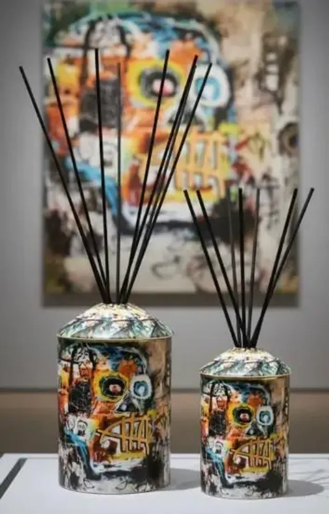 Candles - Calavera (Spiced Rose, Oud & Sandalwood) – Ceramic Fragrance Diffuser - ARTITUDE HOME