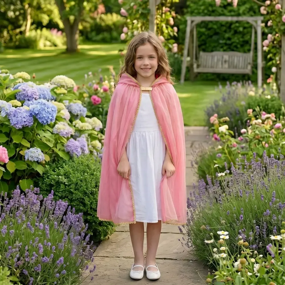 Déguisements pour enfant - Cape Margot rose TU - Déguisement - LABAY