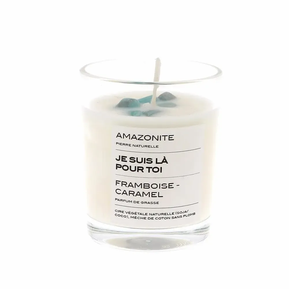 Cadeaux - JE SUIS LÀ POUR TOI bougie parfumée  – Amazonite - LIFE ON VENUS