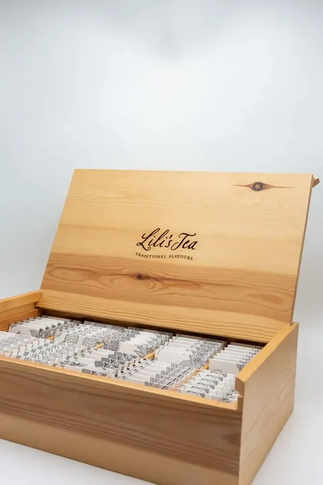 Accessoires thé et café - Lili's Tea boîte à thé en bois - LILI'S TEA