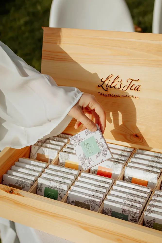 Accessoires thé et café - Lili's Tea boîte à thé en bois - LILI'S TEA